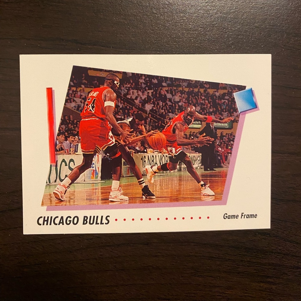 1991 SkyBox #408 Michael Jordan Game Frame
